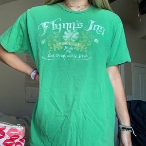 Vintage green Irish T-shirt